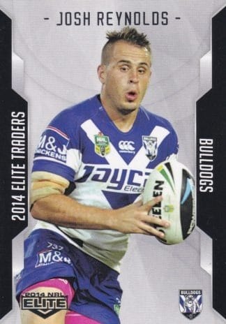 2014 NRL Elite Common Card - Base 016 Josh Reynolds Canterbury Bulldogs