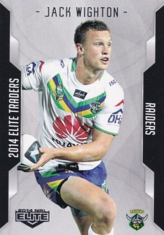 2014 NRL Elite Common Card - Base 027 Jack Wighton Canberra Raiders
