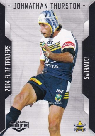 2014 NRL Elite Common Card - Base 029 Johnathan Thurston North Qld Cowboys