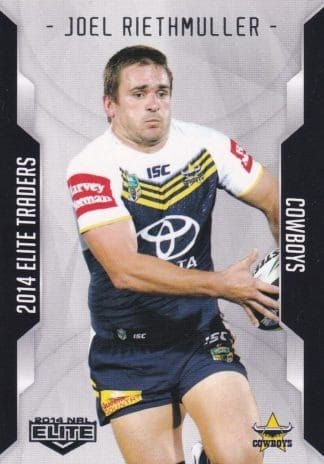 2014 NRL Elite Common Card - Base 033 Joel Riethmuller North Qld Cowboys