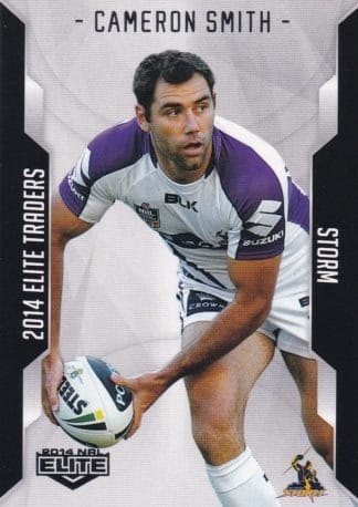 2014 NRL Elite Common Card - Base 055 Cameron Smith Melbourne Storm