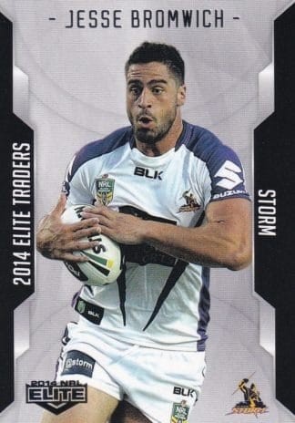 2014 NRL Elite Common Card - Base 056 Jesse Bromwich Melbourne Storm