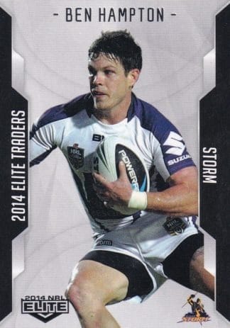 2014 NRL Elite Common Card - Base 058 Ben Hampton Melbourne Storm