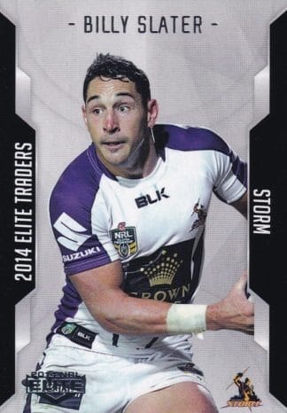 2014 NRL Elite Common Card - Base 062 Billy Slater Melbourne Storm