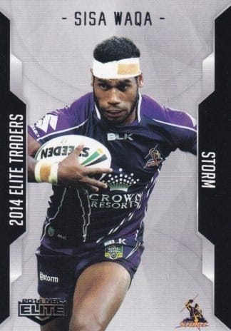 2014 NRL Elite Common Card - Base 063 Sisa Waqa Melbourne Storm