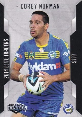 2014 NRL Elite Common Card - Base 078 Corey Norman Parramatta Eels