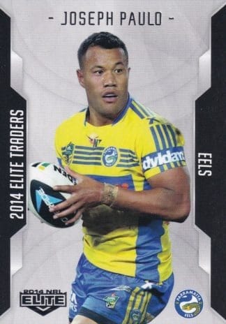 2014 NRL Elite Common Card - Base 079 Joseph Paulo Parramatta Eels