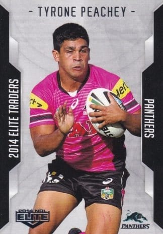 2014 NRL Elite Common Card - Base 084 Tyrone Peachey Penrith Panthers