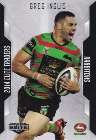 2014 NRL Elite Common Card - Base 103 Greg Inglis South Sydney Rabbitohs