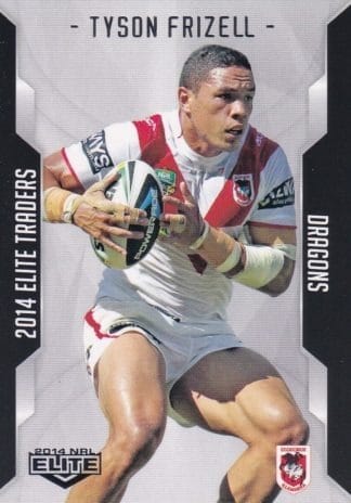 2014 NRL Elite Common Card - Base 112 Tyson Frizell St George Dragons