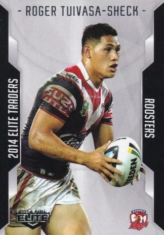 2014 NRL Elite Common Card - Base 124 Roger Tuivasa-Sheck Sydney Roosters
