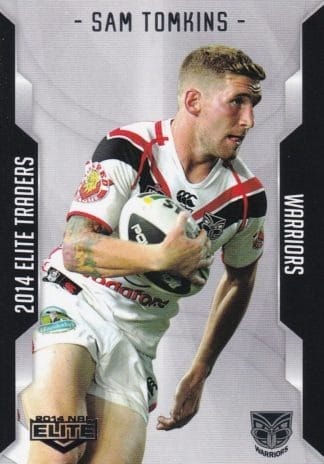 2014 NRL Elite Common Card - Base 134 Sam Tomkins Warriors
