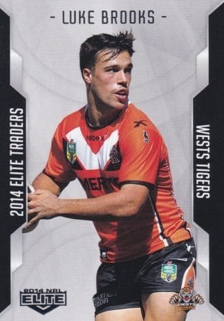 2014 NRL Elite Common Card - Base 137 Luke Brooks Wests Tigers