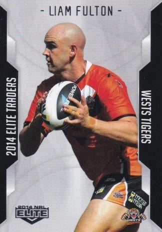 2014 NRL Elite Common Card - Base 138 Liam Fulton Wests Tigers
