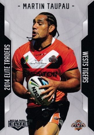 2014 NRL Elite Common Card - Base 142 Martin Taupau Wests Tigers