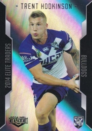 2014 NRL Elite Silver Parallels - P014 Trent Hodkinson Canterbury Bulldogs