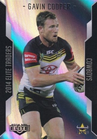 2014 NRL Elite Silver Parallels - P030 Gavin Cooper North Qld Cowboys