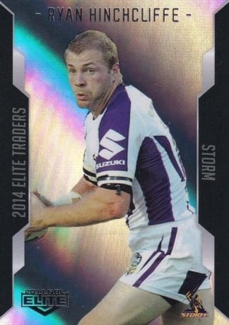 2014 NRL Elite Silver Parallels - P059 Ryan Hinchcliffe Melbourne Storm