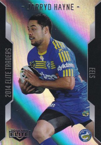 2014 NRL Elite Silver Parallels - P073 Jarryd Hayne Parramatta Eels