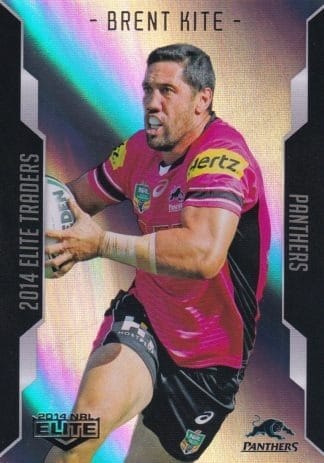 2014 NRL Elite Silver Parallels - P083 Brent Kite Penrith Panthers