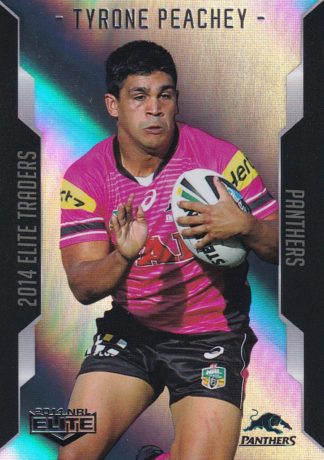 2014 NRL Elite Silver Parallels - P084 Tyrone Peachey Penrith Panthers