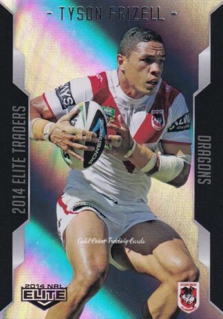 2014 NRL Elite Silver Parallels - P112 Tyson Frizell St George Dragons
