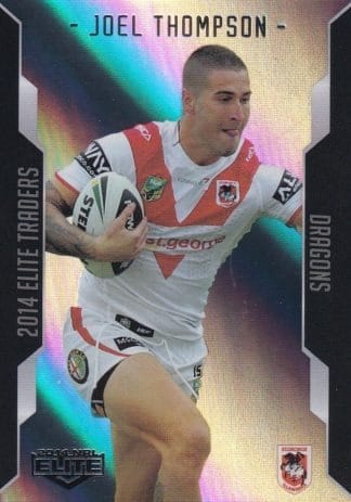 2014 NRL Elite Silver Parallels - P115 Joel Thompson St George Dragons