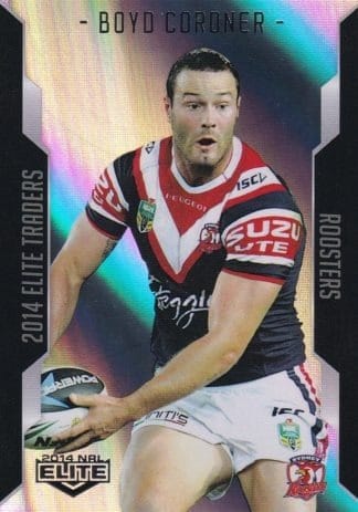 2014 NRL Elite Silver Parallels - P119 Boyd Cordner Sydney Roosters