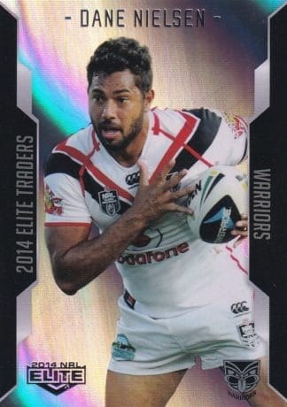 2014 NRL Elite Silver Parallels - P133 Dane Nielsen Warriors