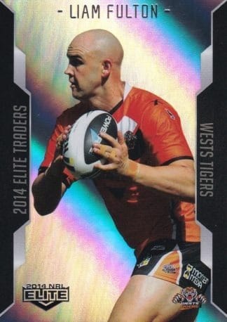 2014 NRL Elite Silver Parallels - P138 Liam Fulton Wests Tigers