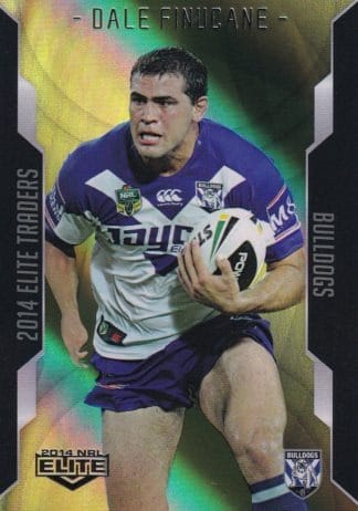 2014 NRL Elite Gold Parallel - SP012 Dale Finucane Canterbury Bulldogs