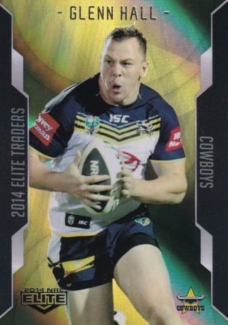 2014 NRL Elite Gold Parallel - SP032 Glenn Hall North Qld Cowboys