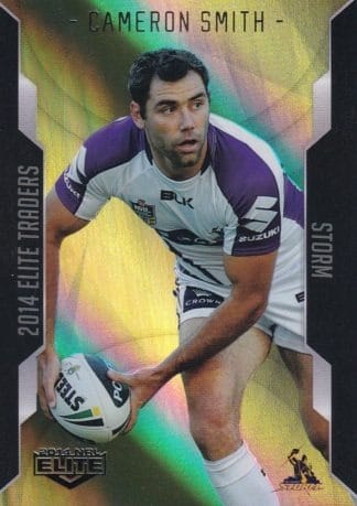 2014 NRL Elite Gold Parallel - SP055 Cameron Smith Melbourne Storm