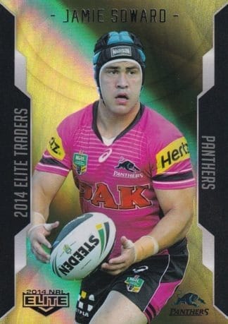2014 NRL Elite Gold Parallel - SP087 Jamie Soward Penrith Panthers