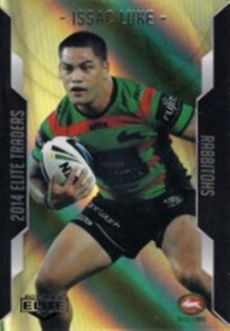 2014 NRL Elite Gold Parallel - SP104 Issac Luke South Sydney Rabbitohs