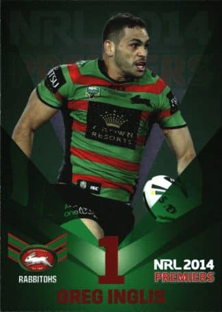 2014 NRL South Sydney Rabbitohs Premiers - PC01 Greg Inglis