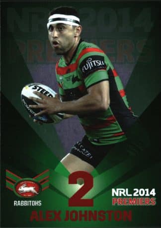 2014 NRL South Sydney Rabbitohs Premiers - PC02 Alex Johnston