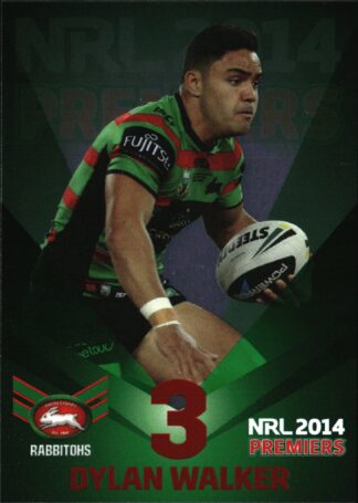 2014 NRL South Sydney Rabbitohs Premiers - PC03 Dylan Walker
