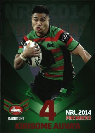 2014 NRL South Sydney Rabbitohs Premiers - PC04 Kirisome Auva'a