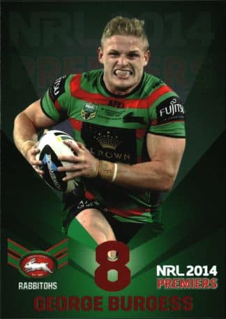 2014 NRL South Sydney Rabbitohs Premiers - PC08 George Burgess