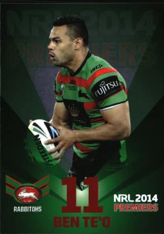 2014 NRL South Sydney Rabbitohs Premiers - PC11 Ben Te'o