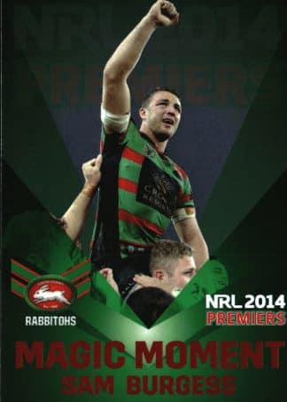 2014 NRL South Sydney Rabbitohs Premiers - PC21 Sam Burgess