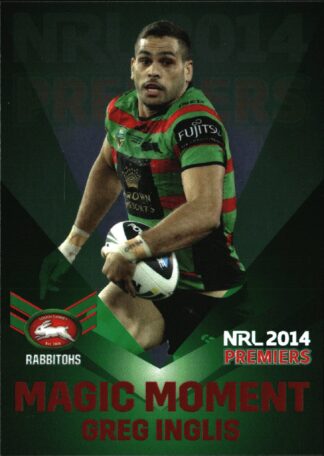 2014 NRL South Sydney Rabbitohs Premiers - PC23 Greg Inglis