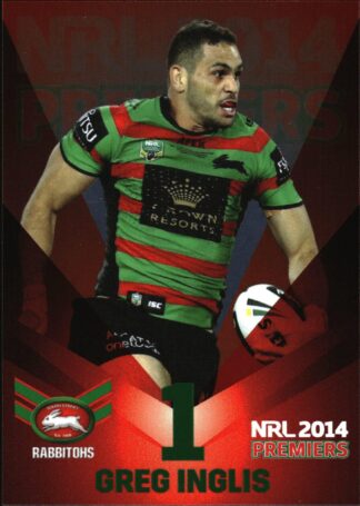 2014 NRL South Sydney Rabbitohs Premiers - PPC01 Greg Inglis