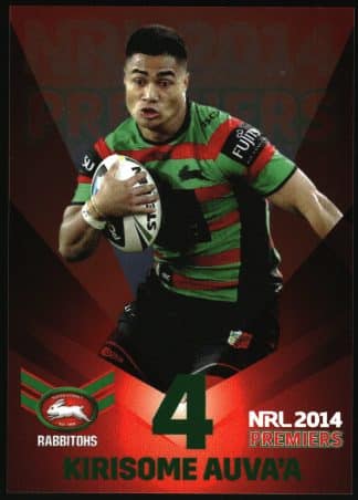 2014 NRL South Sydney Rabbitohs Premiers - PPC04 Kirisome Auva'a