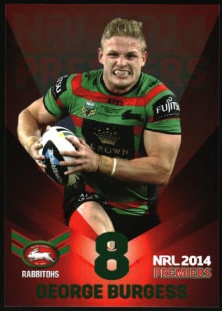 2014 NRL South Sydney Rabbitohs Premiers - PPC08 George Burgess