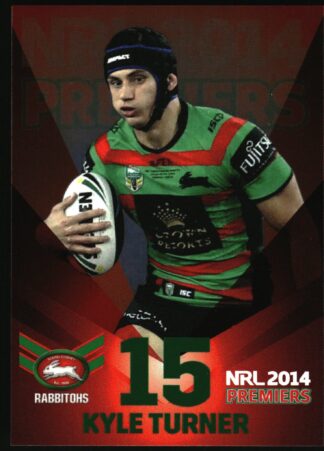 2014 NRL South Sydney Rabbitohs Premiers - PPC15 Kyle Turner