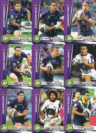 2014 NRL Power Play Base Team Set - Melbourne Storm