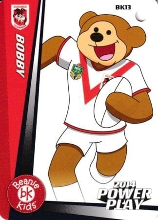 2014 NRL Power Play Bag Tag - BK13 Bobby St George Dragons