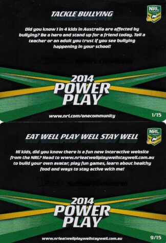 2014 NRL Power Play One Community Cards